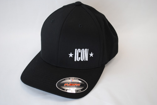 Embroidered ICON Black Cap
